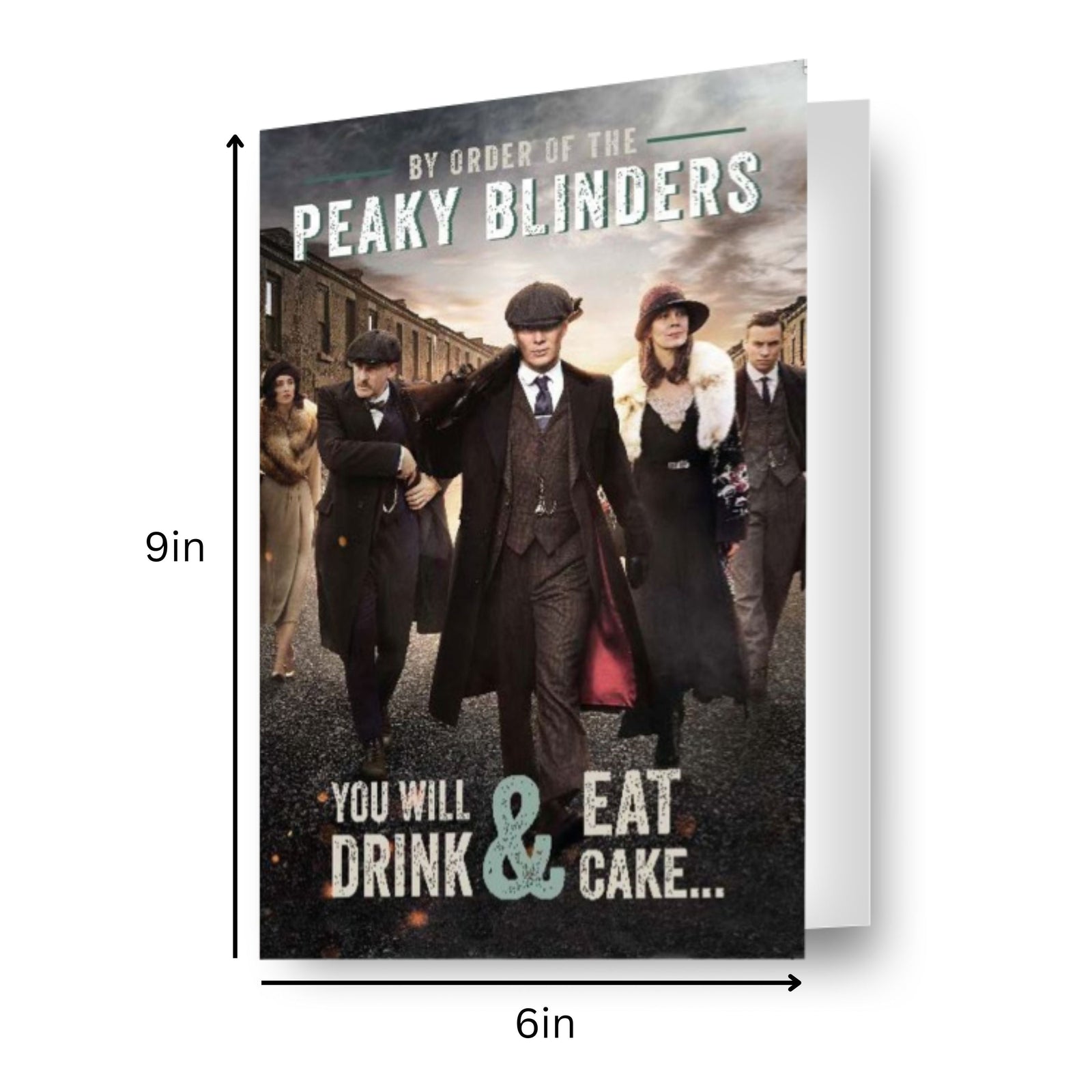 Peaky Blinders Birthday Card Official Product