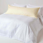 Egyptian Cotton Satin Stripe Housewife Pillowcase 330 Tc | Body | Pastel Yellow