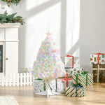 2.5ft Prelit Tabletop Christmas Tree With Optics