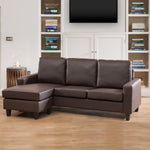 Modena Reversible Corner Sofa | 3 | Brown