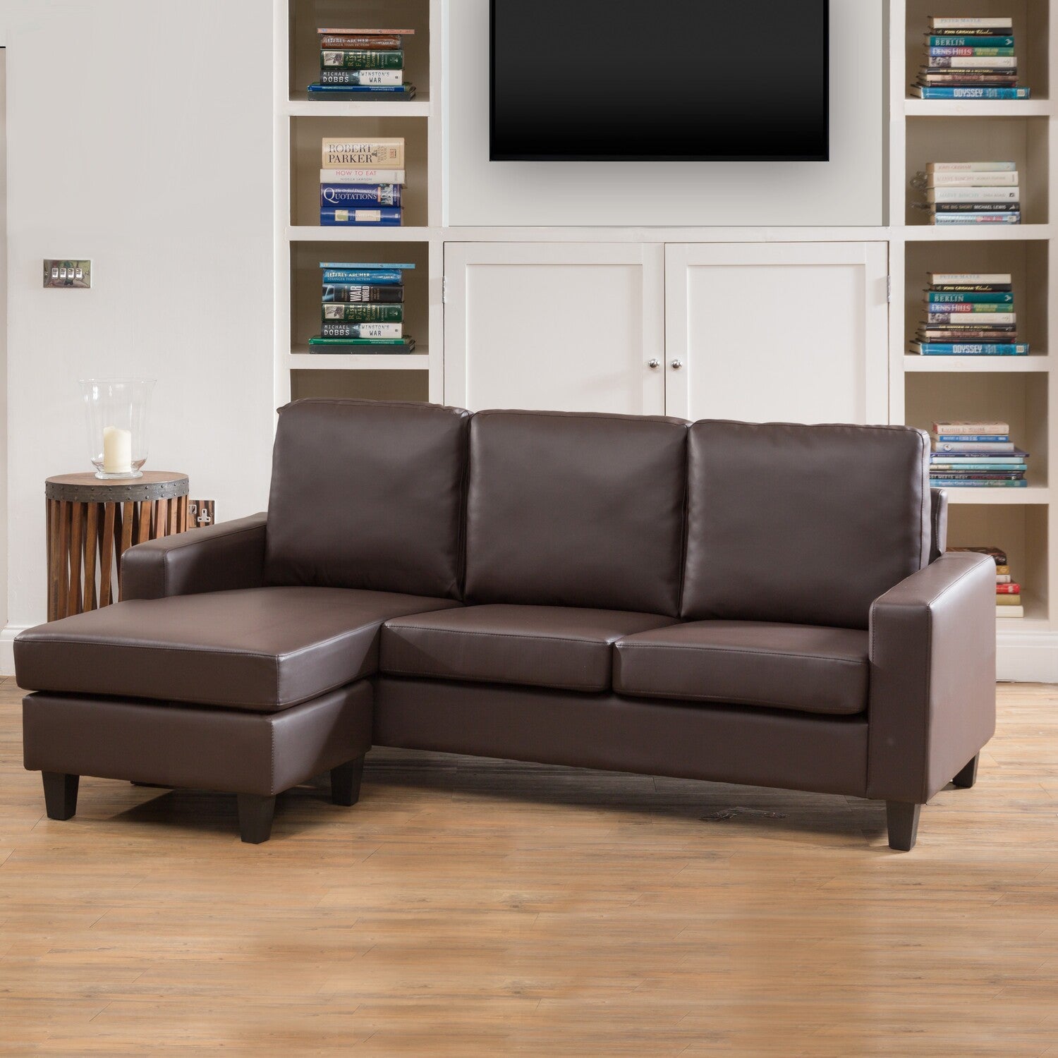 Modena Reversible Corner Sofa | 3 | Brown