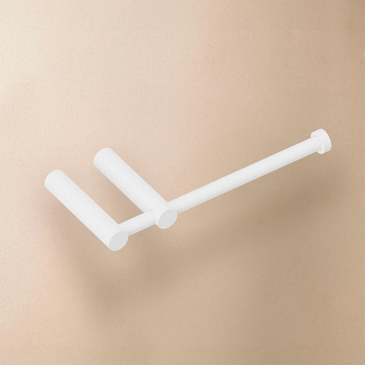 Toilet Roll Holder, Logic Collection | Matte White