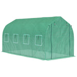 Round Polytunnel Greenhouse 4x2x2m