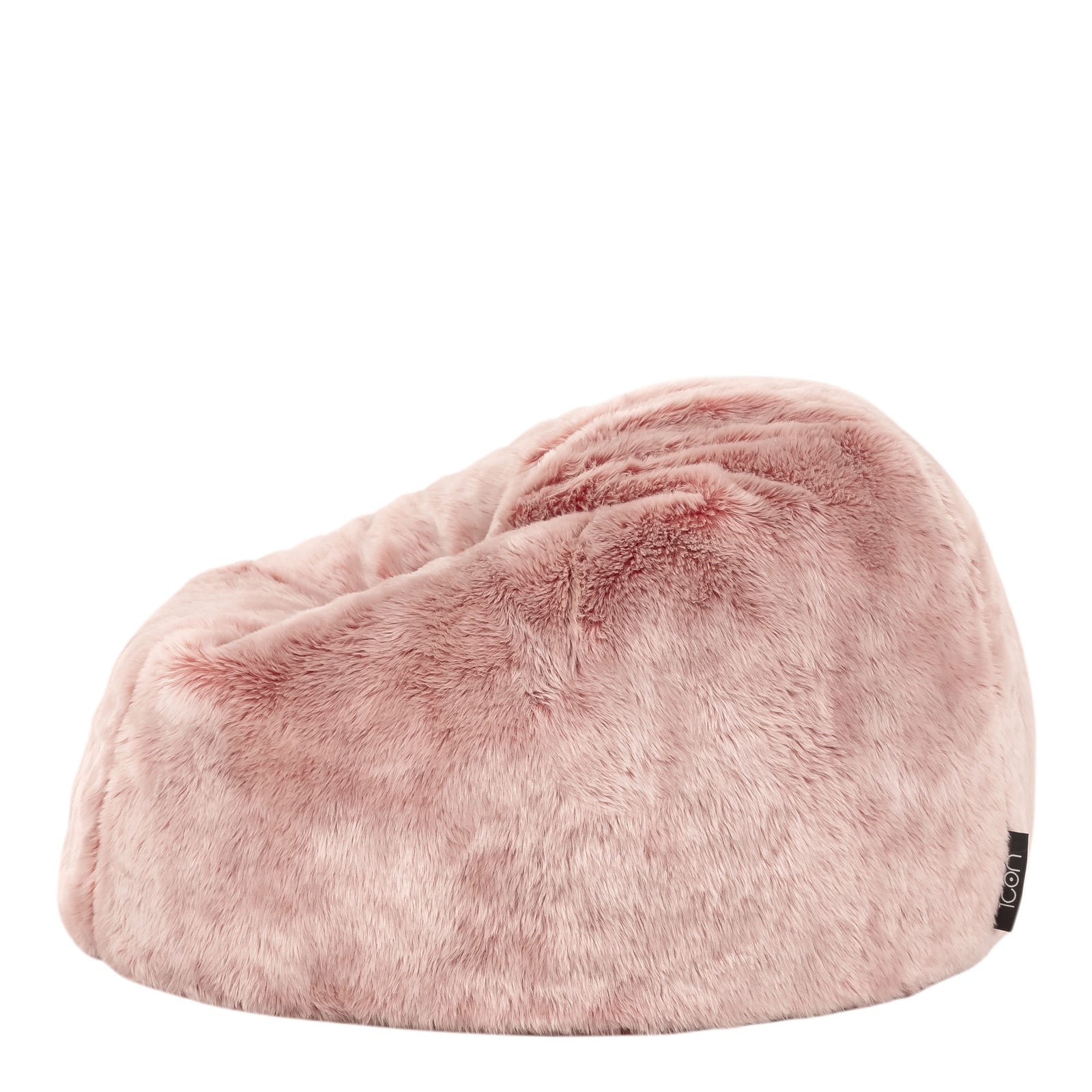 Kids Faux Fur Bean Bag Chair | Pink