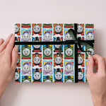 2 Sheets & 2 Tags Wrapping Paper