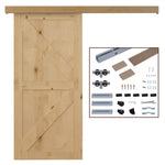 Sliding Barn Door Closet Hardware Track Kit For Slingle Door