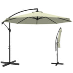 3(m) Banana Parasol Cantilever Umbrella Garden | Beige