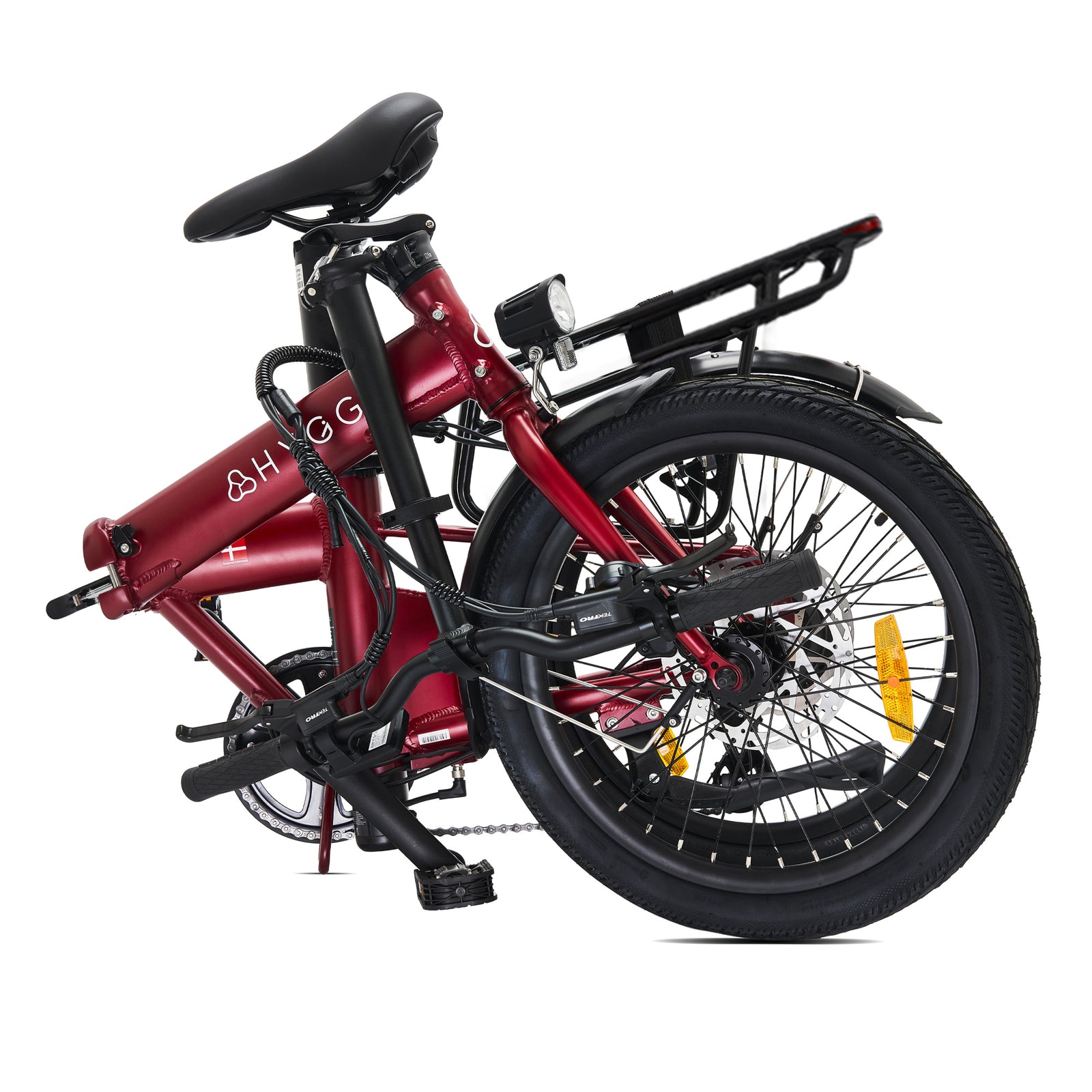Virum 2026 - Folding Ultra-light E-bike 36v 10ah | Red