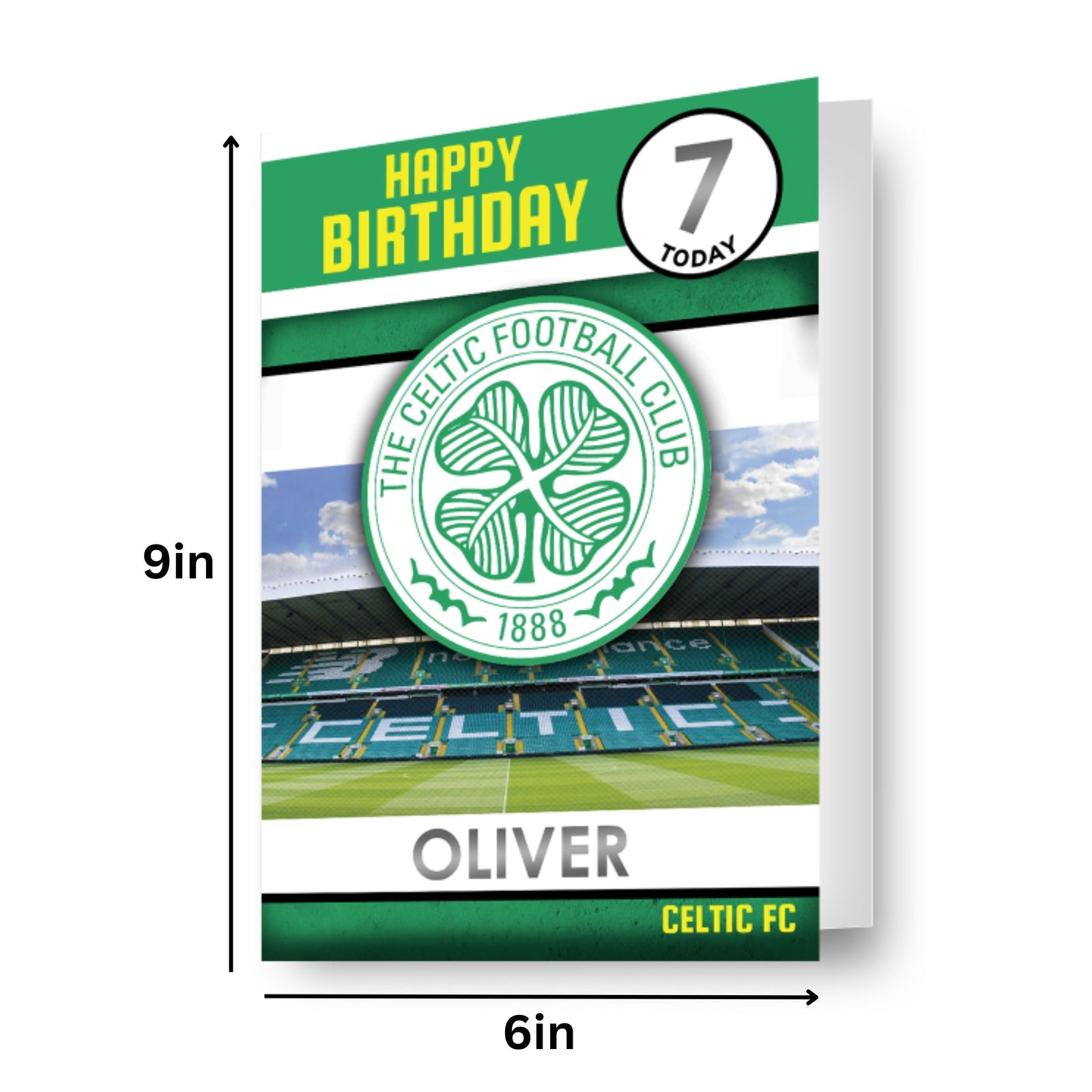 Personalise Birthday Card With Sticker Sheet Official Product