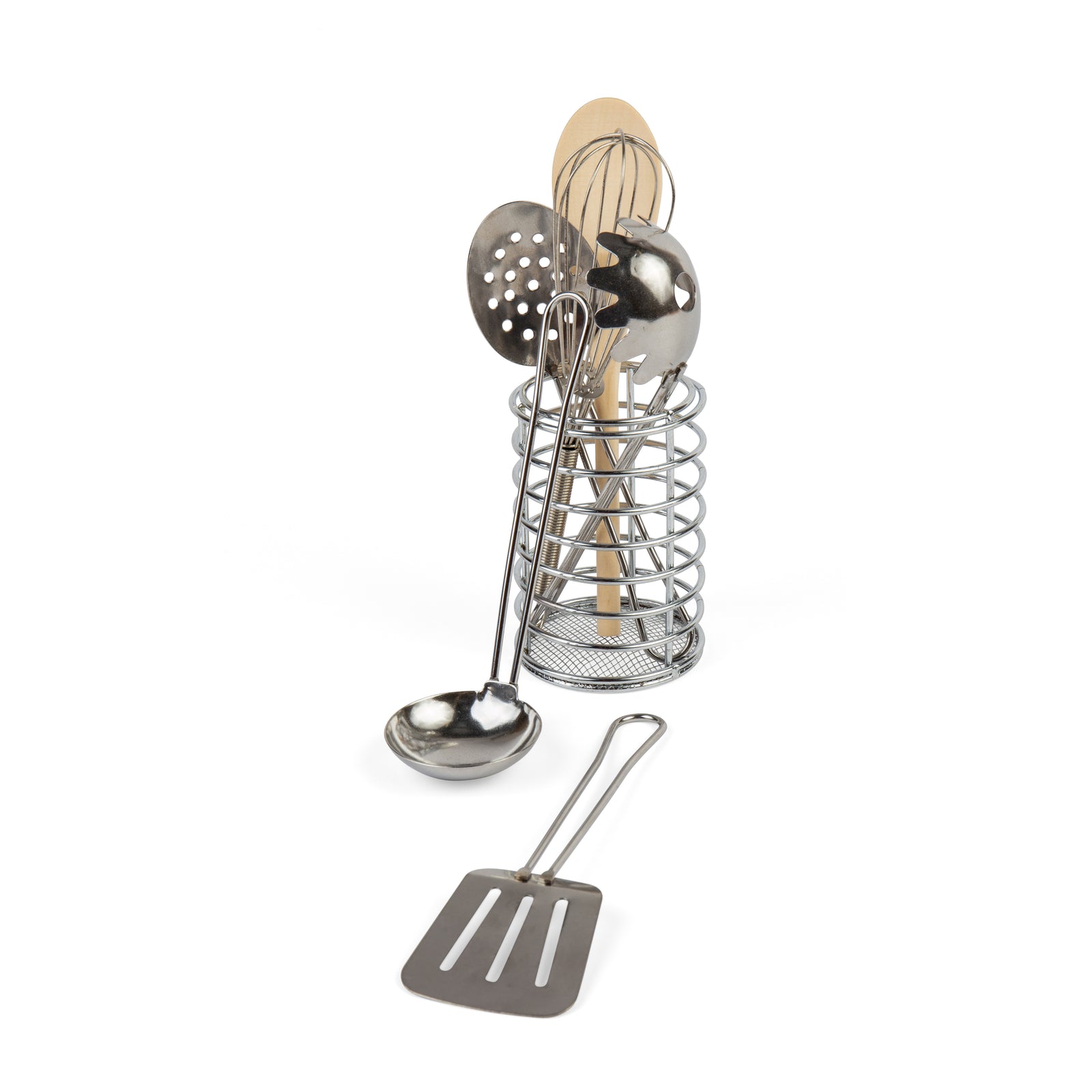 Utensil Pot - 6pc Kids Utensils Set