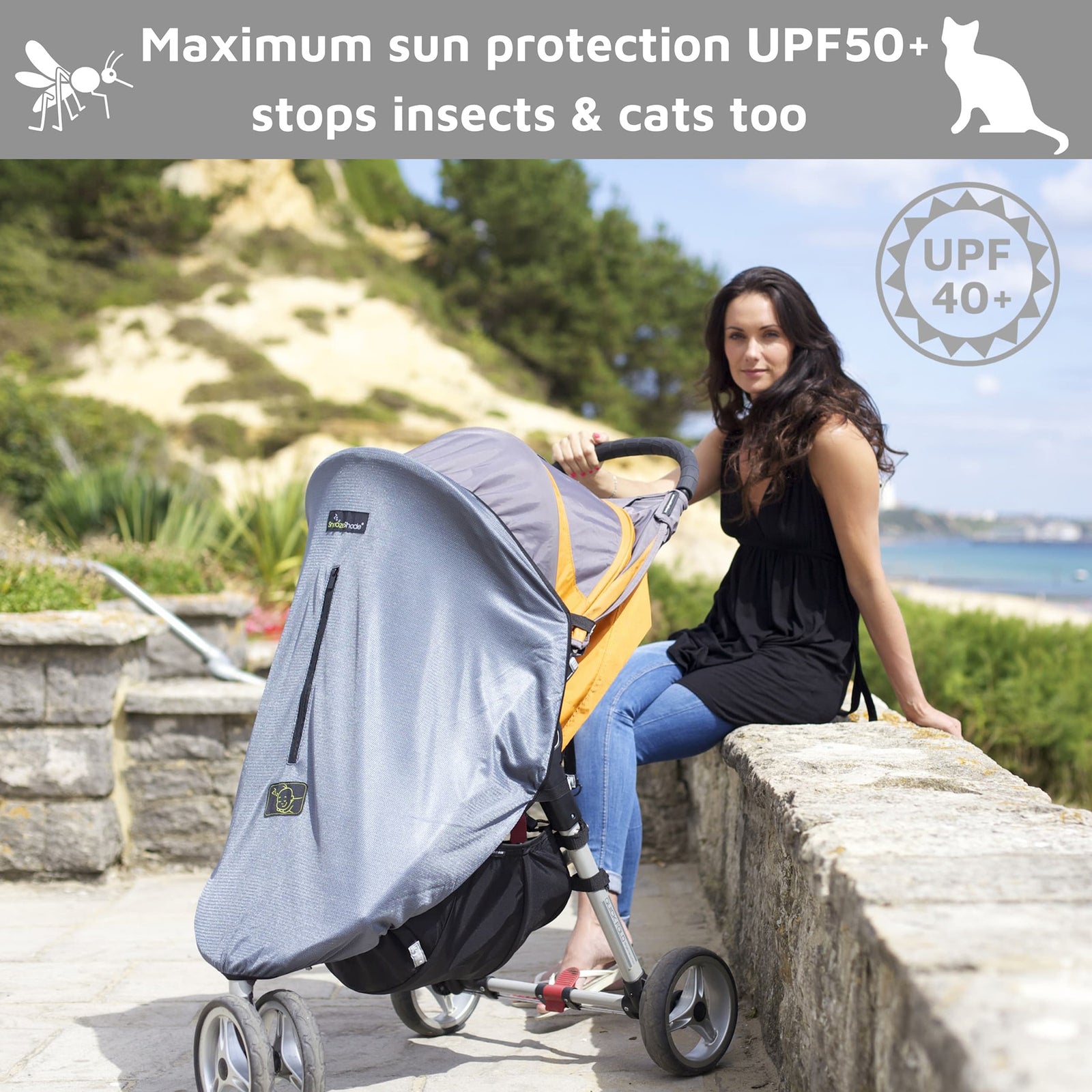 Original  Deluxe Pram Or Stoller Shade