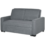 Modern 2 Seater Sofa Bed Click Clack Couch Sleeper