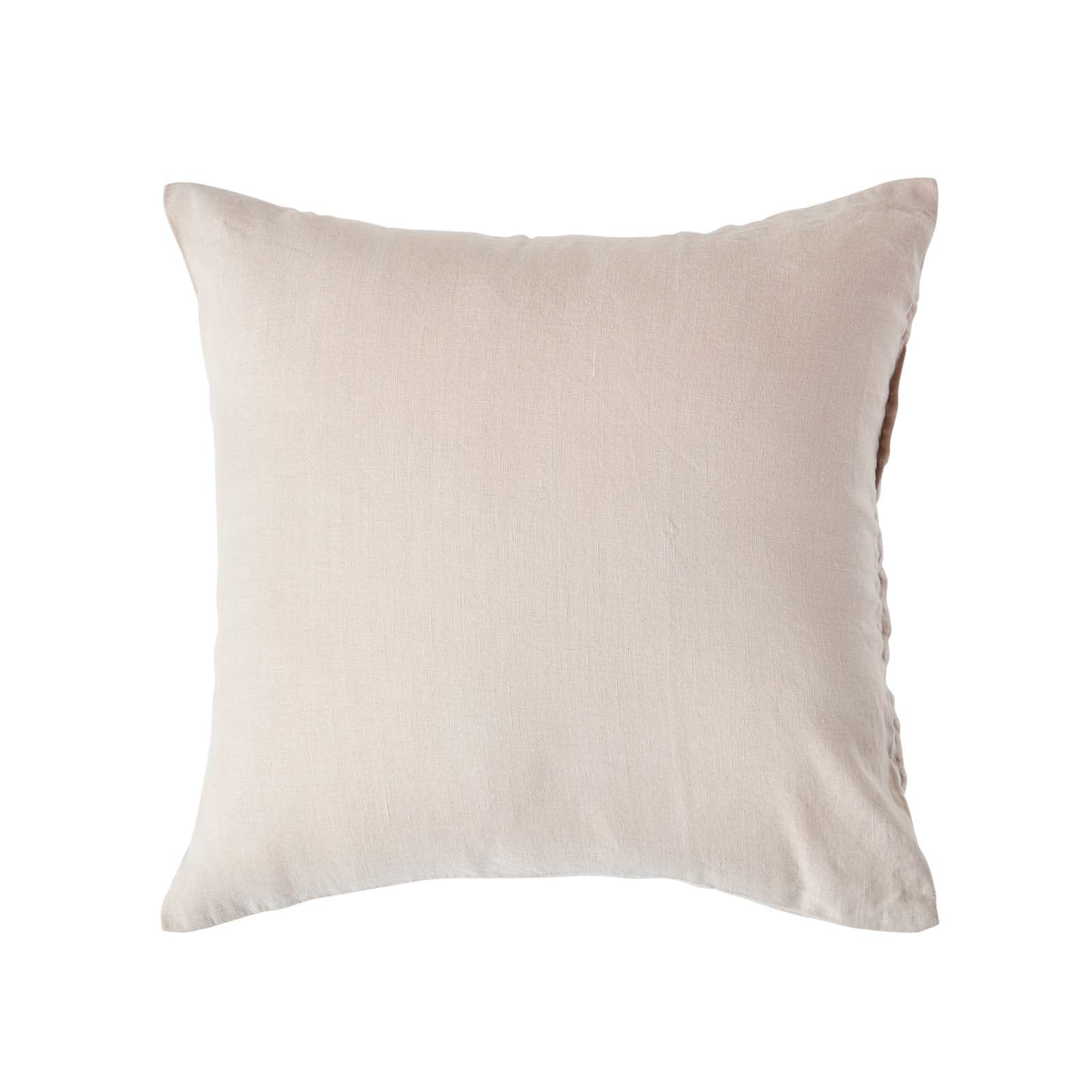 European Size Linen Pillowcase | 80cm x 80cm | Natural