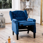 Annapoli Recliner Armchair | Dark Blue