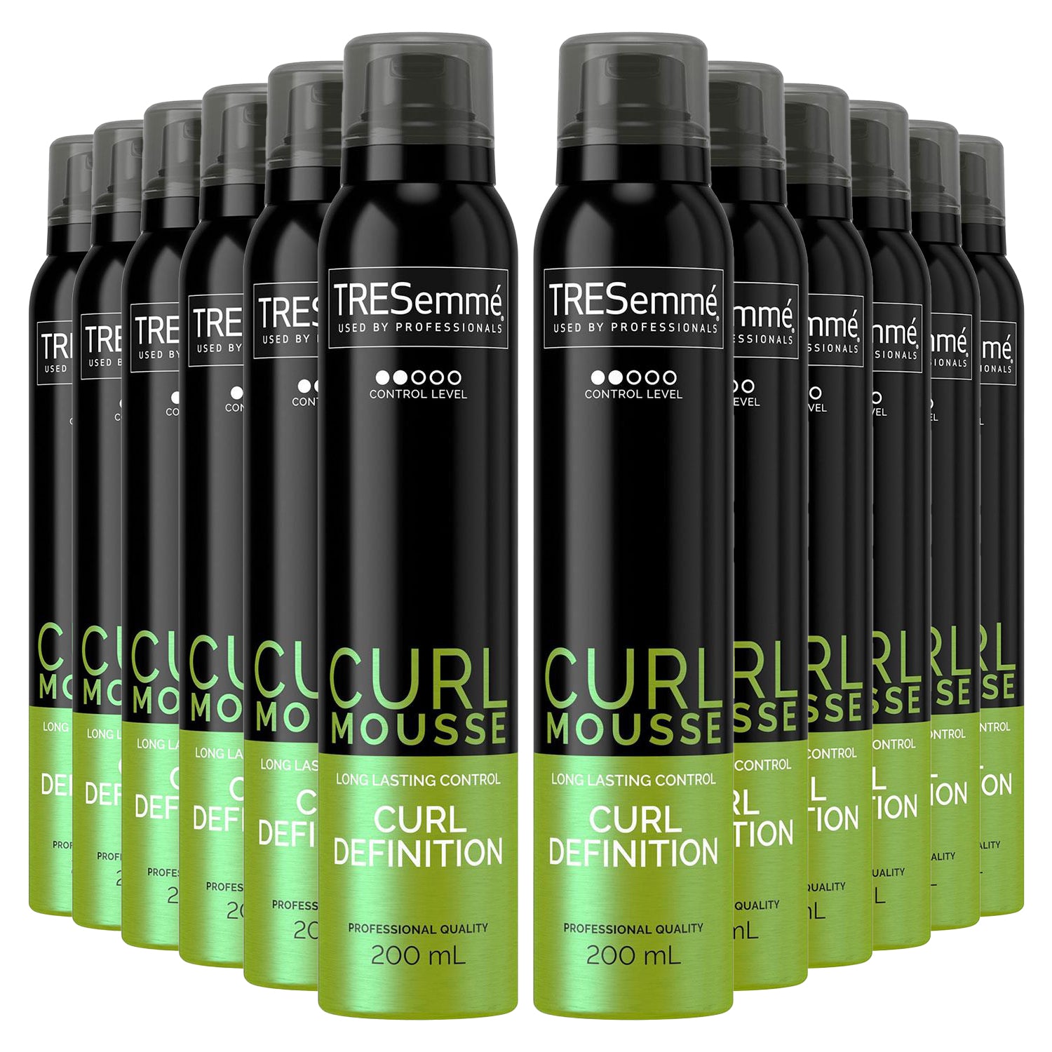 Curl Definition Hair Mousse With Long Lasting Control, 12x Of 200ml