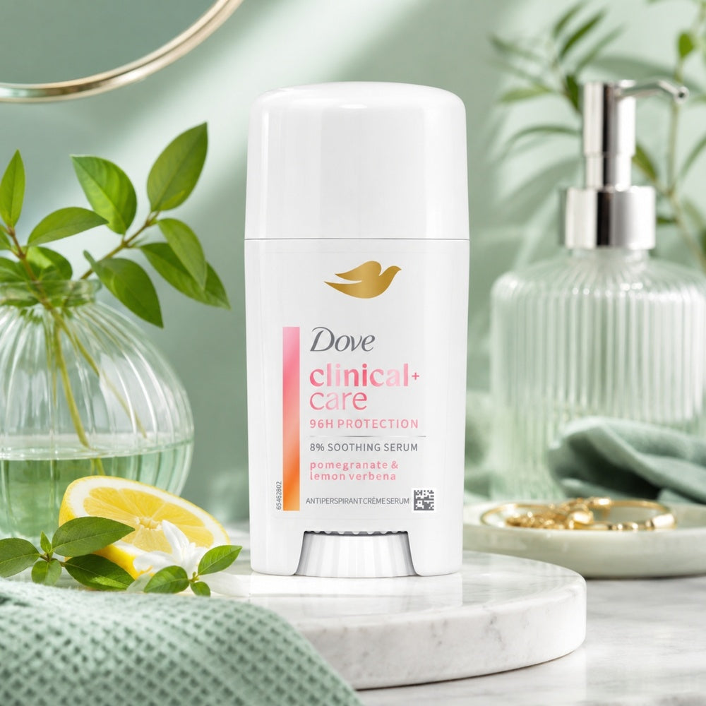 Clinical + Care Anti-perspirant Cream, Pomegranate & Lemon Verbena, 60ml | Set-of-6