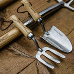 Kids Hand Fork — Stainless Steel Head, Ash Wood Handle, 15-year Guarantee | Small