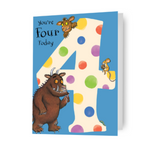 Age 4 Birthday Card Official Product