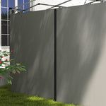 3x3(m) Or 3x6m Pop Up Gazebo Side Panels With Zipped Doors | Light Slate Gray