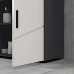 10x20/20x20cm "u" Cut-out Bathroom Vanity Unit | Large | Light Slate Gray