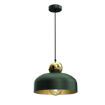 Harald Pendant Lamp 1xe27 A Stylish Hand Made 30cm Lamp | Green