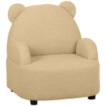 Kids Armchair, Bear Shaped Toddler Chair For Bedroom | Khaki