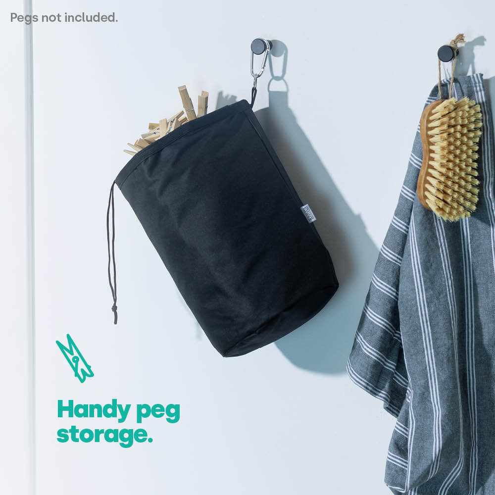 Clothes Peg Bag With Hanging Clip
