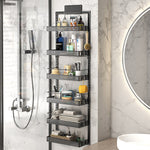 Black Steel Over-the-door Kitchen Pantry Organizer