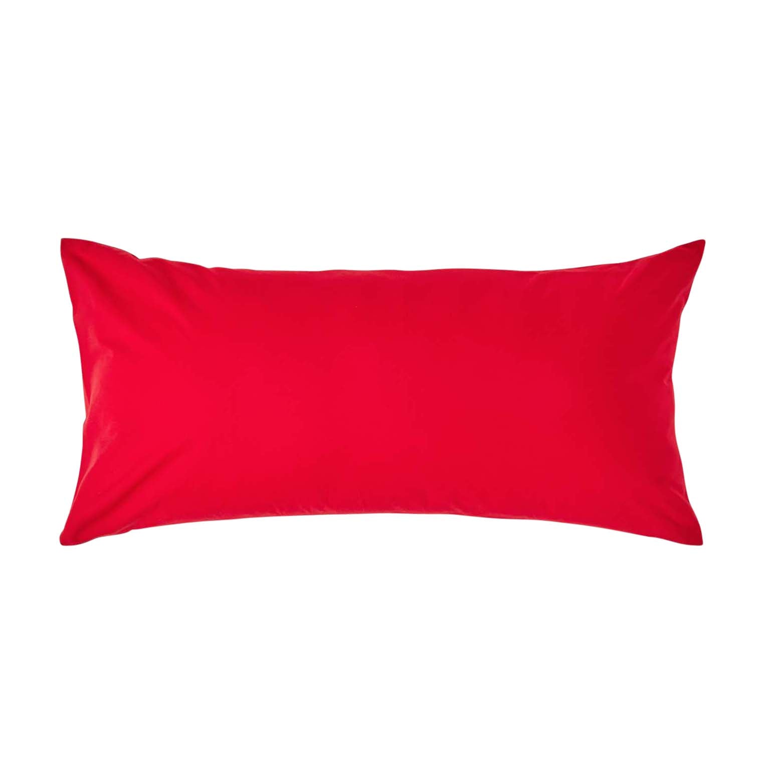 Continental Egyptian Cotton Pillowcase 200 Tc | 40 x 80cm | Red