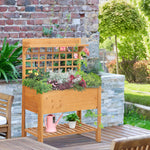 Raised Planter Garden Bed 105x40x135cm
