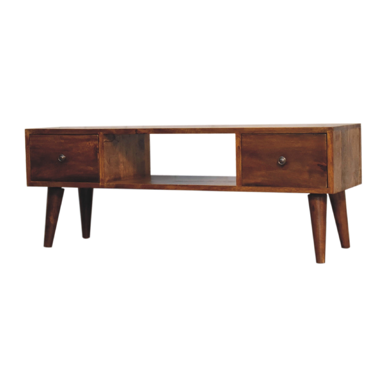 Solid Wood Classic Chestnut Coffee Table