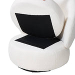 Chic Upholstered Swivel Chair