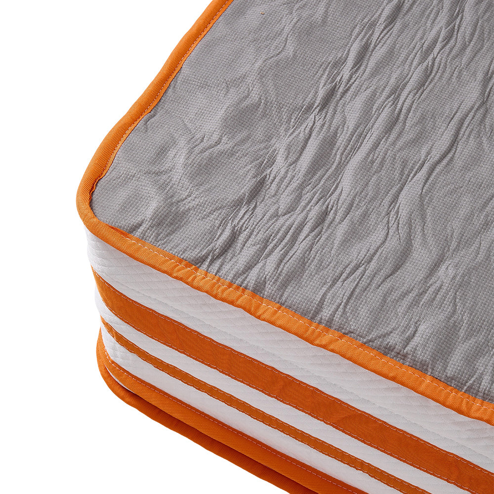 Hybrid Mattress, Medium Firm – Pocket Springs, Breathable Foam, Fire-resistant, Edge Support | Single