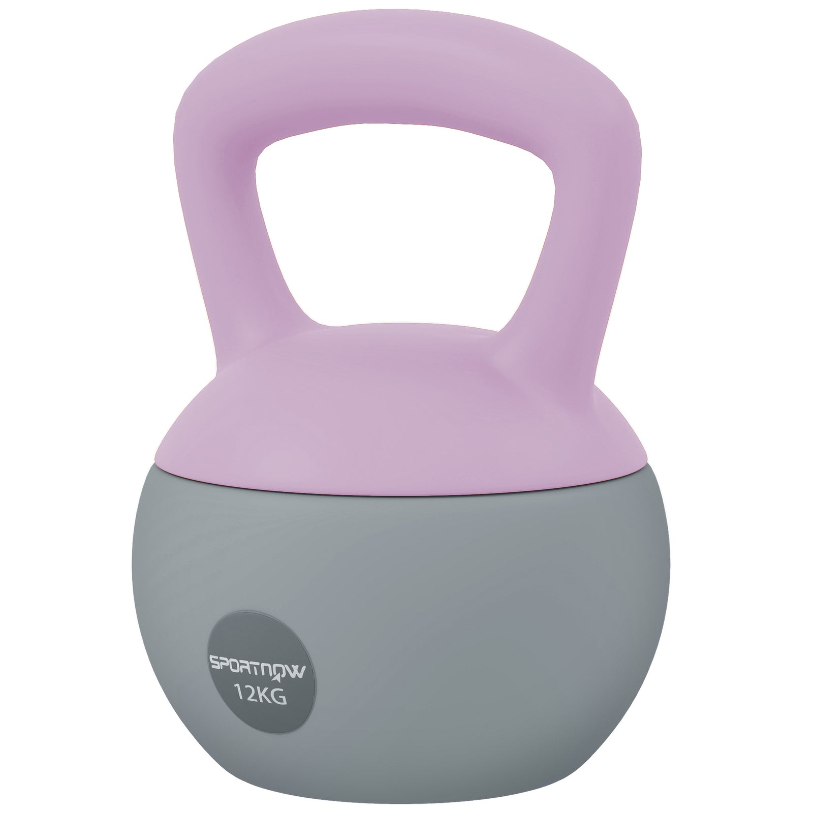 Kettlebell W/ Soft Body, Non-slip Handle | 12kg | Purple