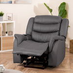 Almeira Electric Riser Recliner With Massage And Heat | Grey