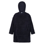 Childrens/kids Cosy Plain Hooded Poncho | 9-13 Years