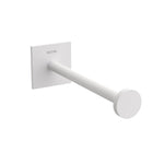Single Arm Toilet Roll Holder, Self-adhesive, White, Stick Collection