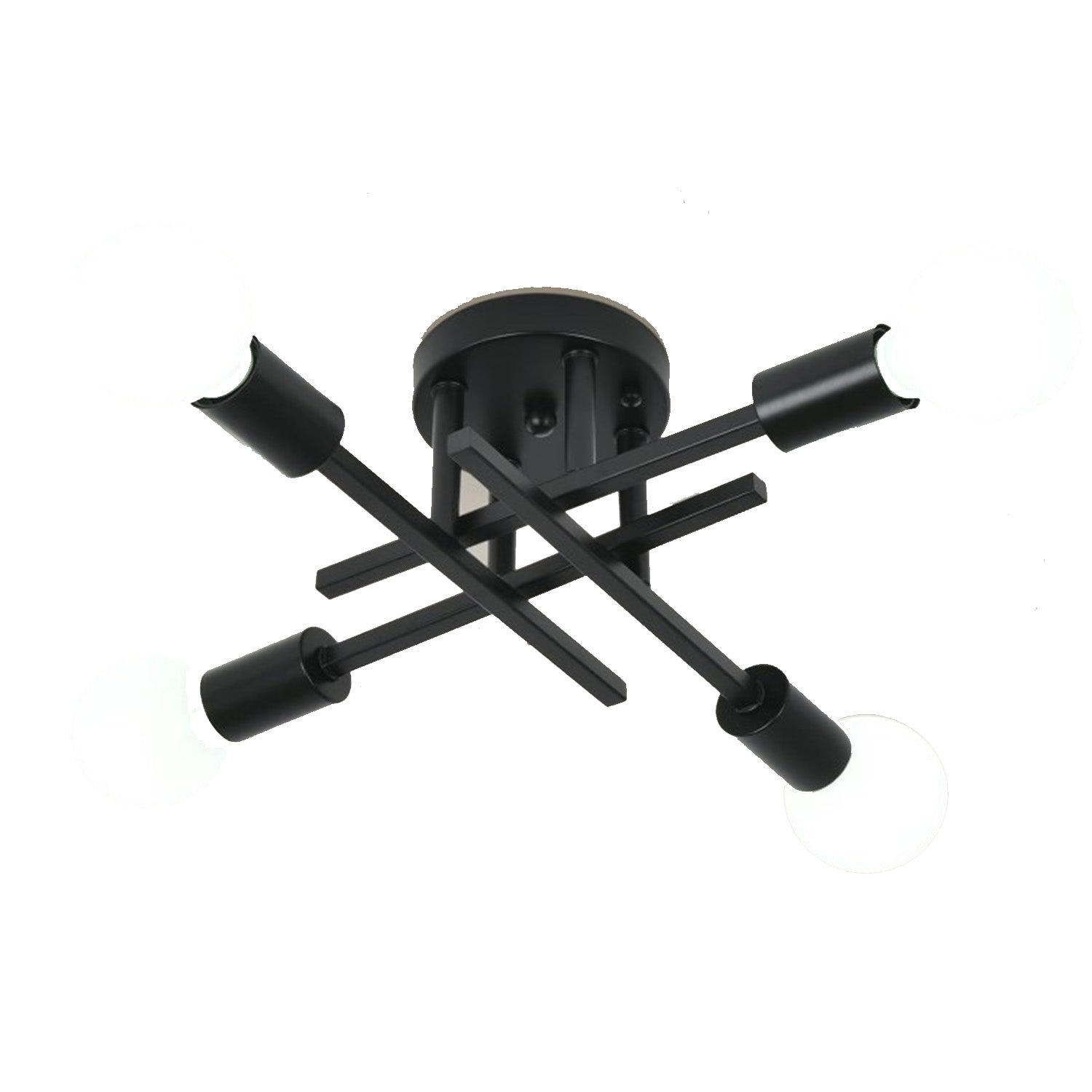 Bath Plus TB+ Modern 4-light Semi-flush Mount Ceiling Light