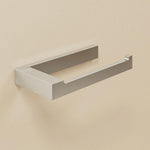 Toilet Roll Holder, Silver Gloss Wall-mounted 8,5 Cm Collection The Grid