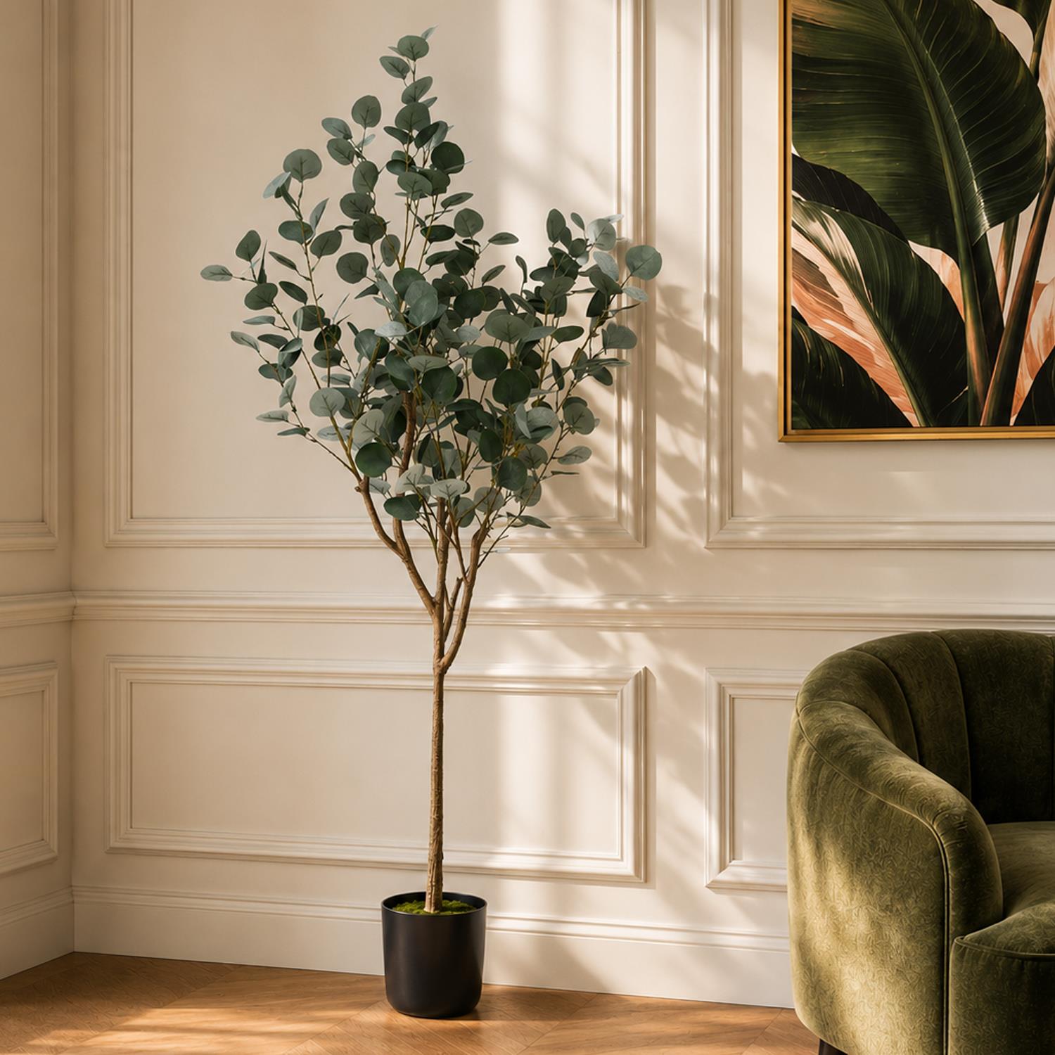 150cm Artificial Eucalyptus Tree Premium