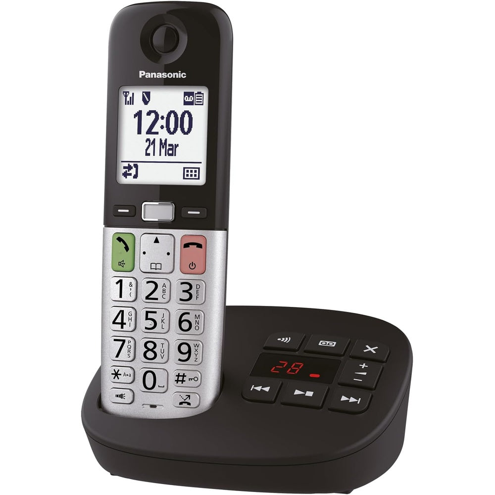 Kx-tgu430eb Digital Cordless Phone With 1 Handset | Black
