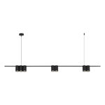 Pendant Light (strip) Genesis 7xgu10 | Black