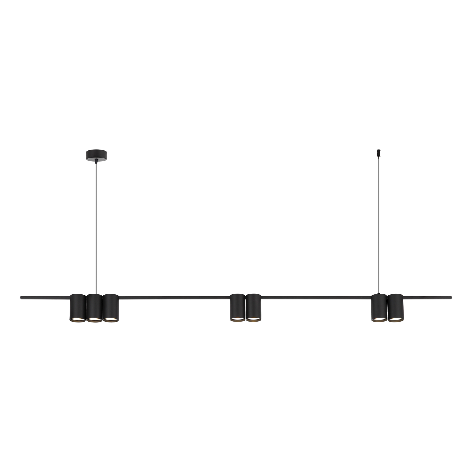Pendant Light (strip) Genesis 7xgu10 | Black