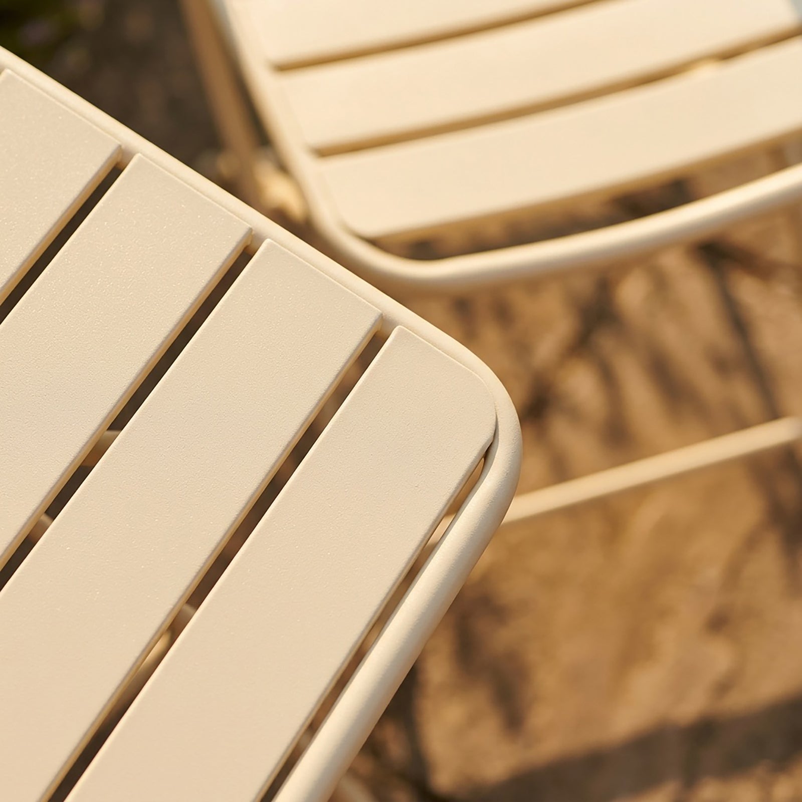Colourways Vibrant Folding Patio Or Balcony Set | Beige