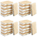 Eco Sponge Scouring Pad Set | Set of 24 | White