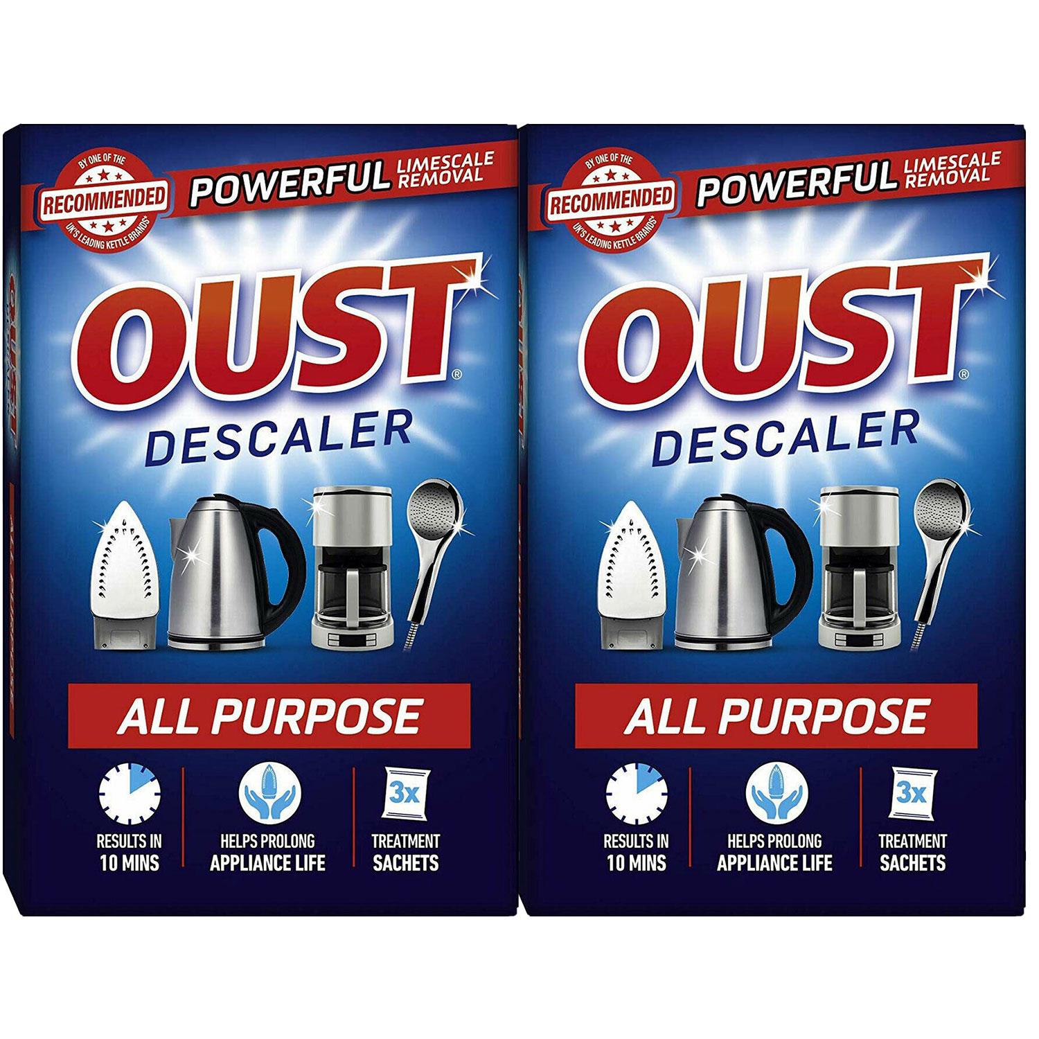 All-purpose Descaler Sachets, 2 Packs Of 3 Sachets