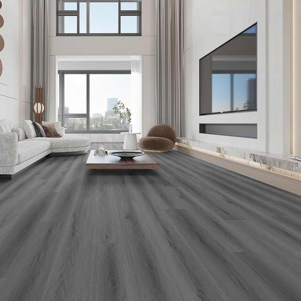 36pcs Rustic Lifelike Wood Grain Self-adhesive Pvc Flooring