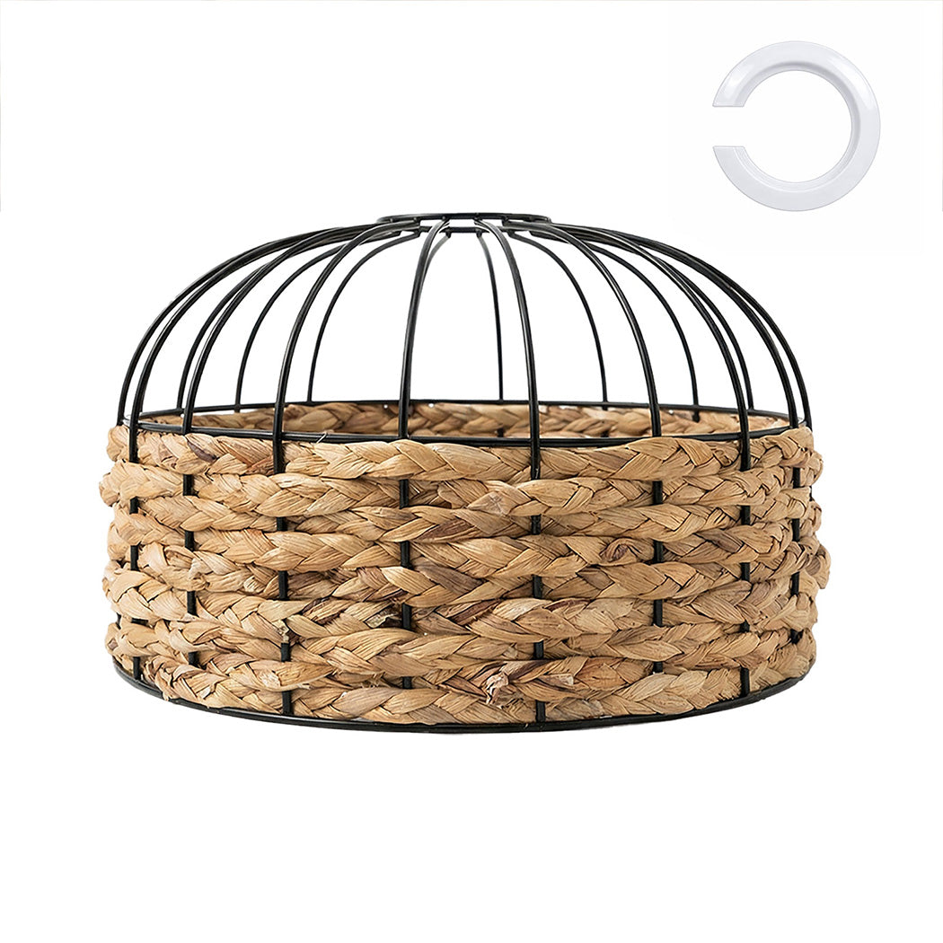 Emitto Modern Ceiling Pendant Light Shade Rattan Style Woven Lamp Shade