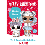 Personalised Photo Christmas Card Official Product