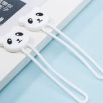 Cartoon Cord Cable Organiser | White